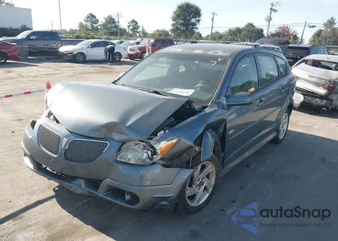 2007 Pontiac Vibe from USA, damaged, VIN 5Y2SL65877Z404887